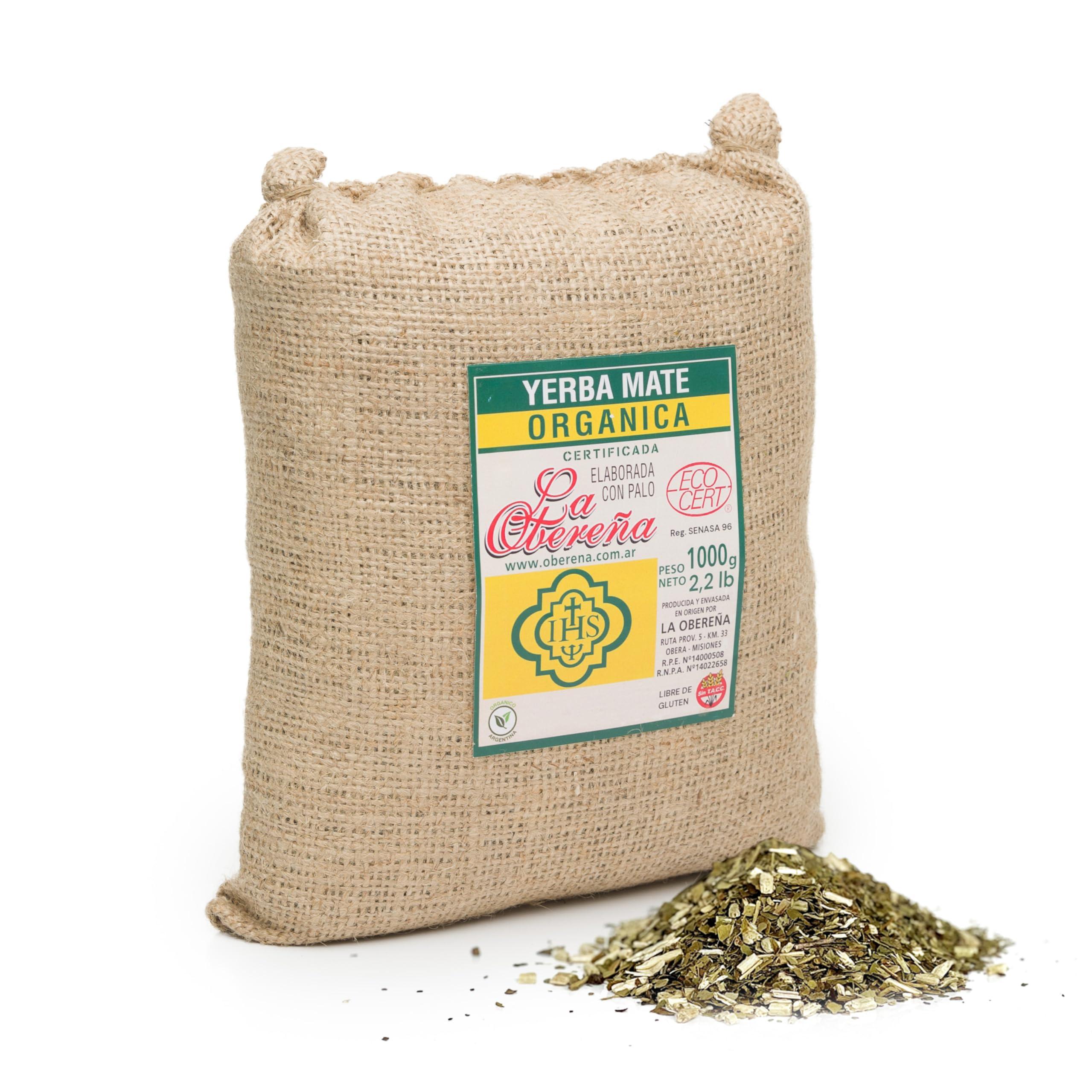 La Obereña Organic Yerba Mate La Obereña Loose Leaf Tea Traditional South American Tea Drink