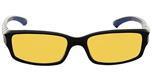 BLUELESS BLUELESS Blue Light Blocking Reading Glasses Men Women 5-Pack Computer Readers Amber Tinted +1.25