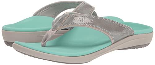 REVITALIGN REVITALIGN Women\'s Yumi Orthotic Sandal Grey 12 Wide