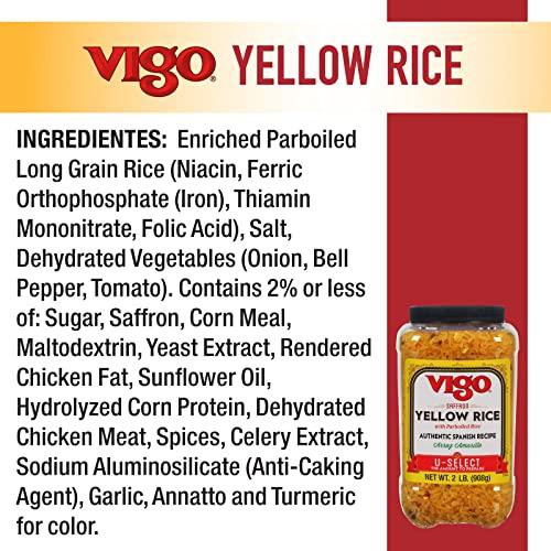 Vigo Vigo Authentic Saffron Yellow Rice, Low Fat, 2lb (Pack of 1)