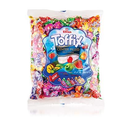 Elvan Elvan Toffix Assorted Fruity Filled Chew 1000 g / 35 oz