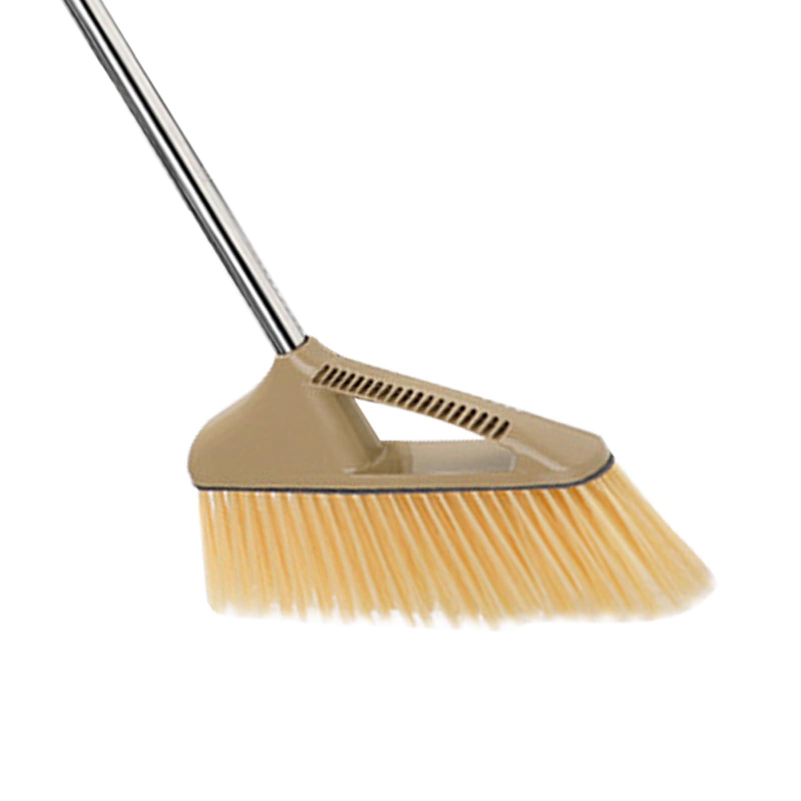 shenruifa Indoor Broom Soft Bristle Sweeping Brush,Sweeping Broom Efficient Cleaning High Toughness Soft for Bathroom Kitchen