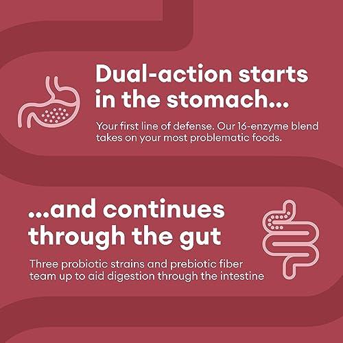 Physician\'s CHOICE Physician\'s CHOICE Digestive Enzymes - Multi Enzymes, Organic Prebiotics & Probiotics for Digestive Health & Gut Health - for Meal Time Discomfort Relief & Bloating - Dual Action Approach - 90 CT