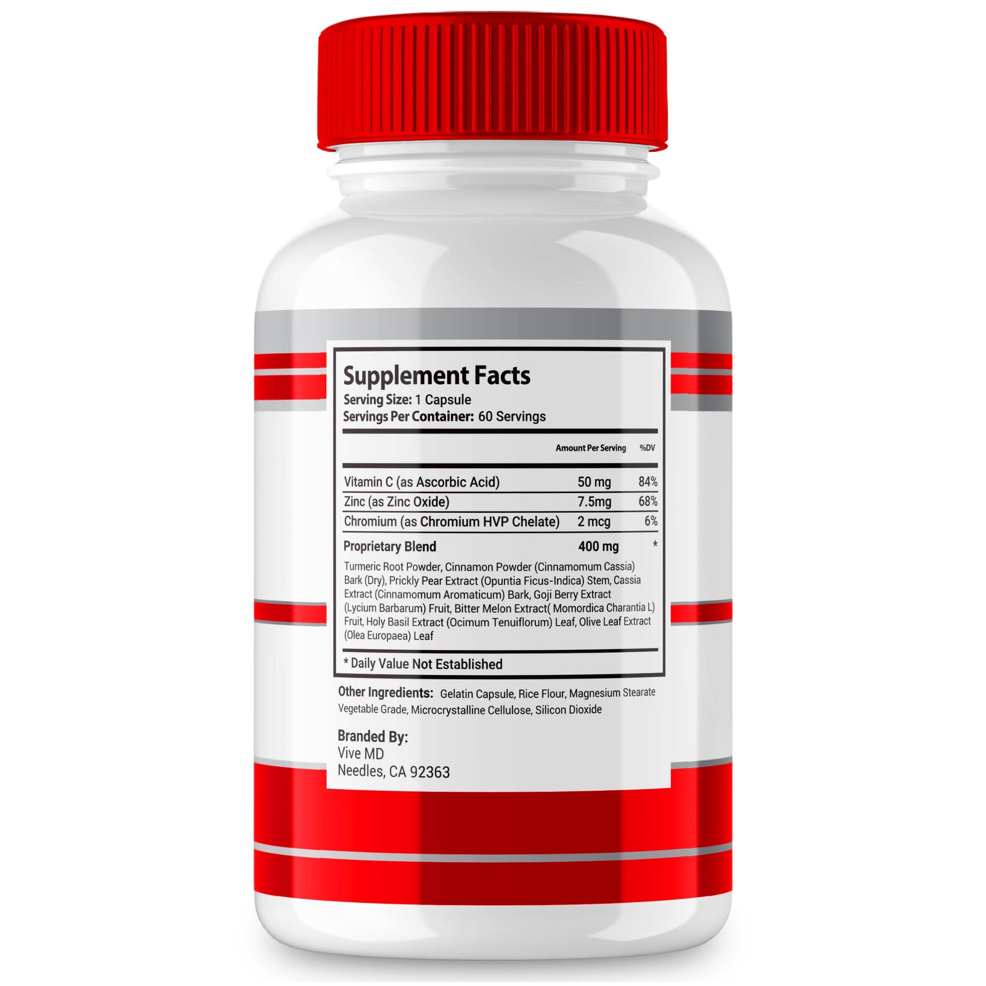 VIVE MD VIVE MD Cardio Flex Pills - Official Formula - CardioFlex Supplement, Advance Formula Capsules (300 Capsules)