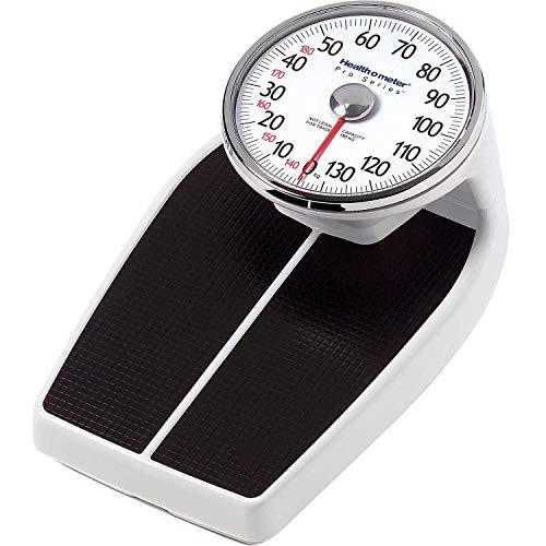 Health o meter Health O Meter Floor Scale 180 x 1kg, 11 x 12-1/2" Platform W/Raised 8" Dial, 160KG
