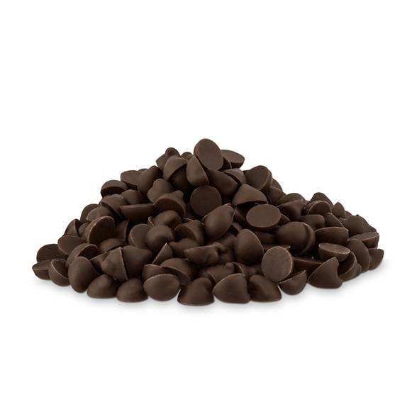 VALRHONA Valrhona Finest Dark Chocolate Chips for Baking - 52% Cocoa, A Perfect Fusion of Premium Dark Cocoa Flavor, These Gourmet Chocolate Chips are Ideal for Cookies, Muffins, Brioches, and Pastries