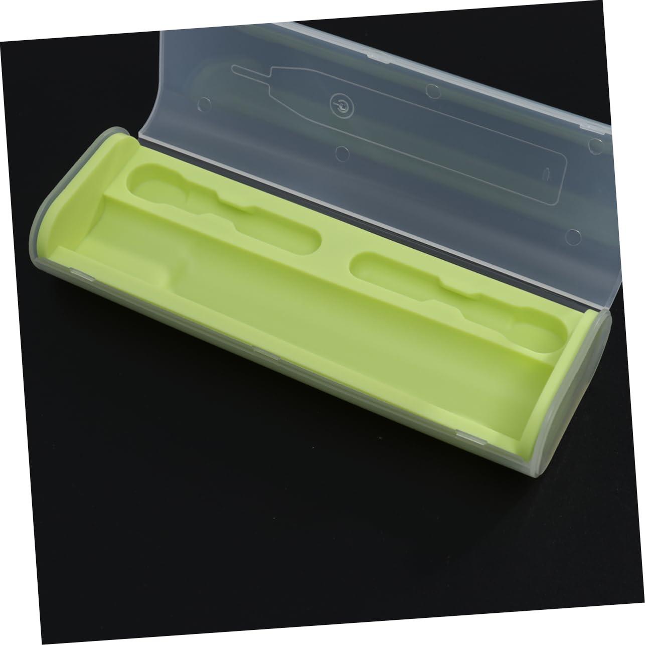 Healeved Healeved Universal Portable Electric Toothbrush Case Green Compact Travel Storage Box Toothbrush Covers
