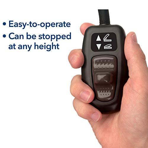 Carex Health Brands Carex Premium Power 20 inch Chair Lift for Stand Assist - Chair Lift Assist Devices for Easy Lift Assist - Fully Electric Power Seat for 100% Sit to Stand Lift Supports up to 300 lbs