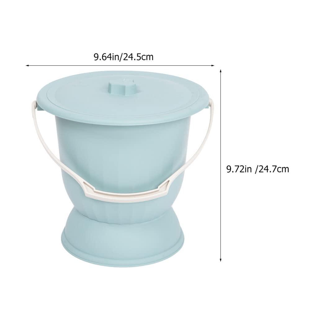 Ipetboom Ipetboom Spittoon Bedroom Urinal Elderly Pee Pot Chamber Pot Portable Toilet for Adults Urinal Toilet Urinal Pregnancy Woman Plastic Camping Supplies