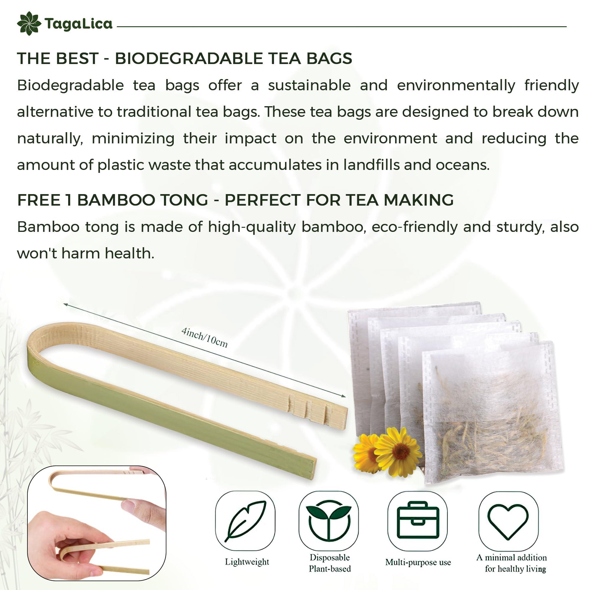 Tagalica Tagalica, Premium 30 Dandelion Root Tea Bags, 100% Natural & Pure from Dandelion Root, Eco-Conscious Tea Bags, Dandelion Root Herbal Tea. No Sugar, No Caffeine, No Gluten, Vegan.