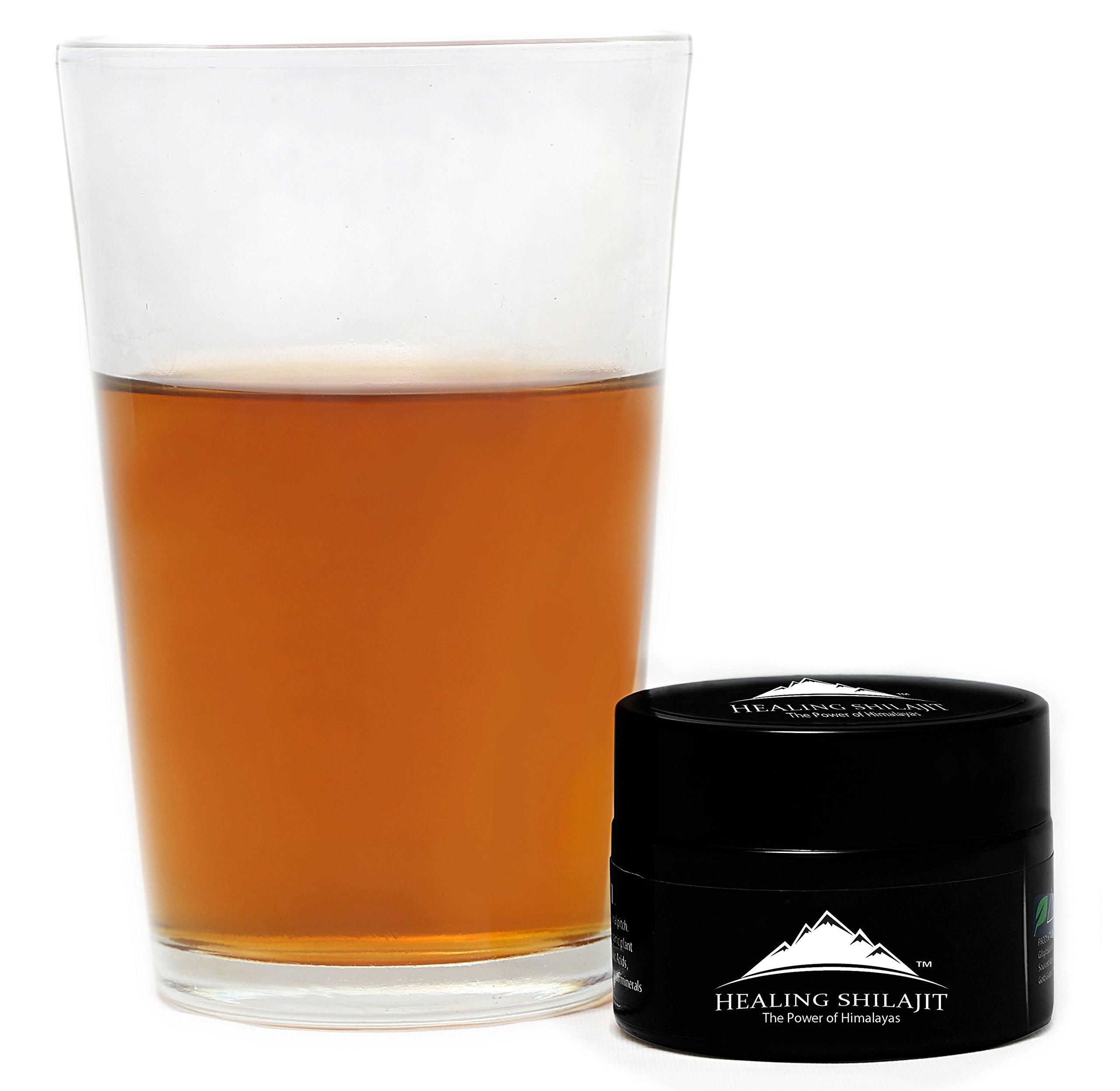 Himalayan Shilajit Fresh Authentic & Purest Himalayan Shilajit - Shipped Directly From it\'s Source - Instant Result Guaranteed (145 Grams Shilajit)