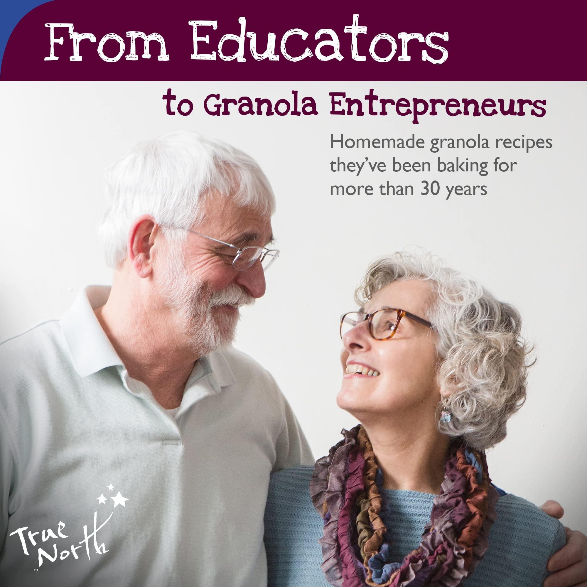 True North Granola Company Handmade in Vermont True North Granola – Low Sugar Granola, First Date, Maple Pecan, Rich in Protein, Gluten Free, Vegan, Non-GMO, Bulk Bag, 12 oz. (Pack of 2)