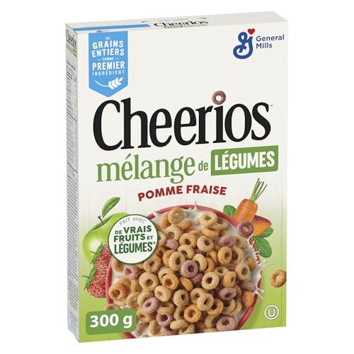 Cheerios Cheerios Veggie Blends, Apple Strawberry Cereal, 300g/10.5 oz. Box