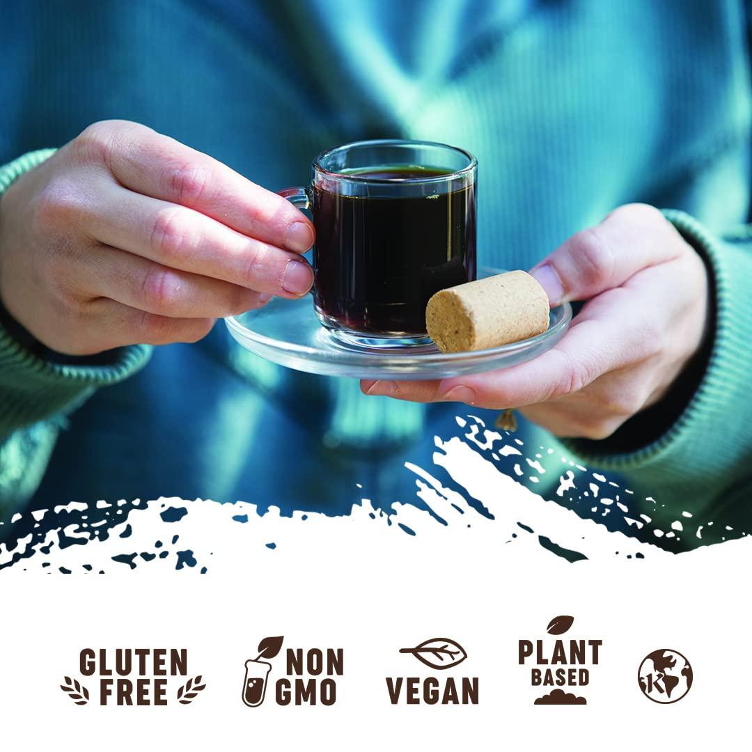 Pasokin PASOKIN | Natural Peanut Butter Snack | Creamy PB Bites | Gluten Free, Vegan Protein | Pacoca Made in USA, 4 Boxes with 12 Bites (48 Bites)