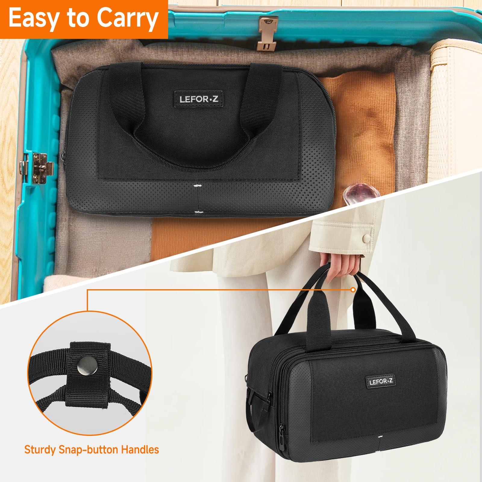LEFORZ LEFORZ Travel Carrying Bag Compatible with ResMed AirMini/Z2 Auto CPAP Machine and Accessories,Portable Storage Organizer Case Fits for CPAP Equipment and Supplies(Bag Only)