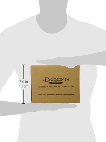 Davidson's Davidson\'s Organics, White Peach, 25-count Tea Bags, Pack of 6