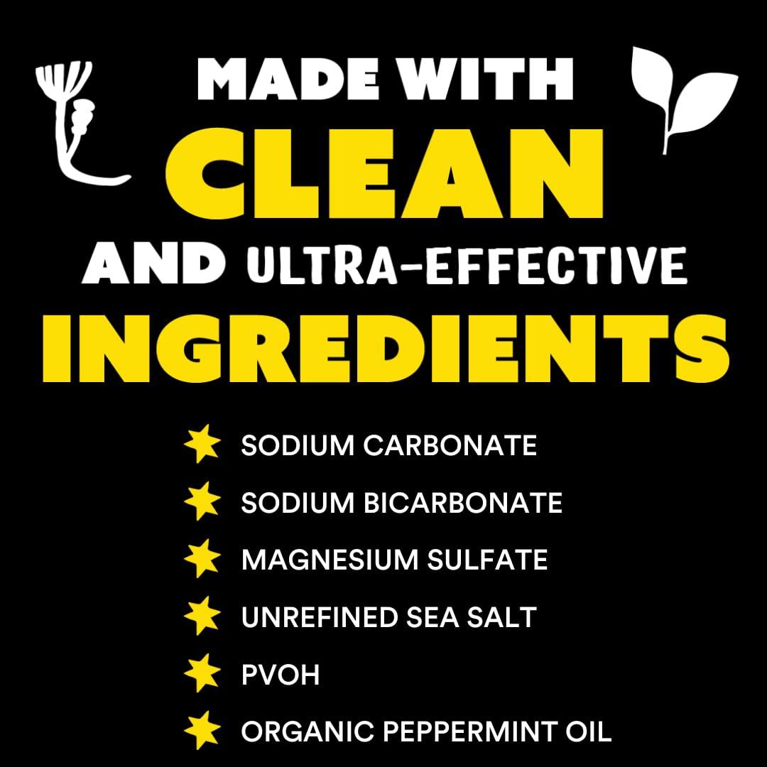 Molly's Suds Molly's Suds Laundry Detergent Pods | Natural Detergent for Sensitive Skin | Ultra Concentrated and Stain Fighting | Peppermint - 60 Count