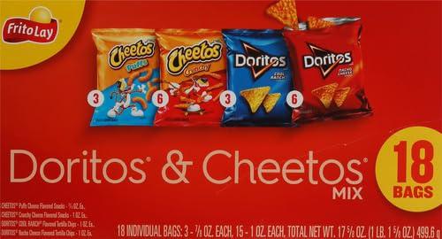 Frito Lay Frito-Lay Doritos & Cheetos Variety Pack Box 18ct