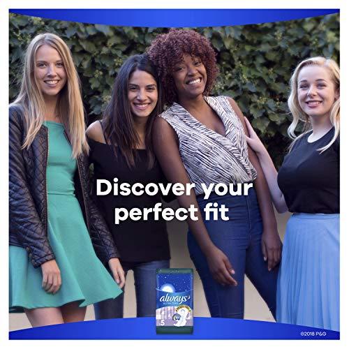 Always Always Pads Size 5 Ultra Thin 12 Count Xtra-Heavy Overnight