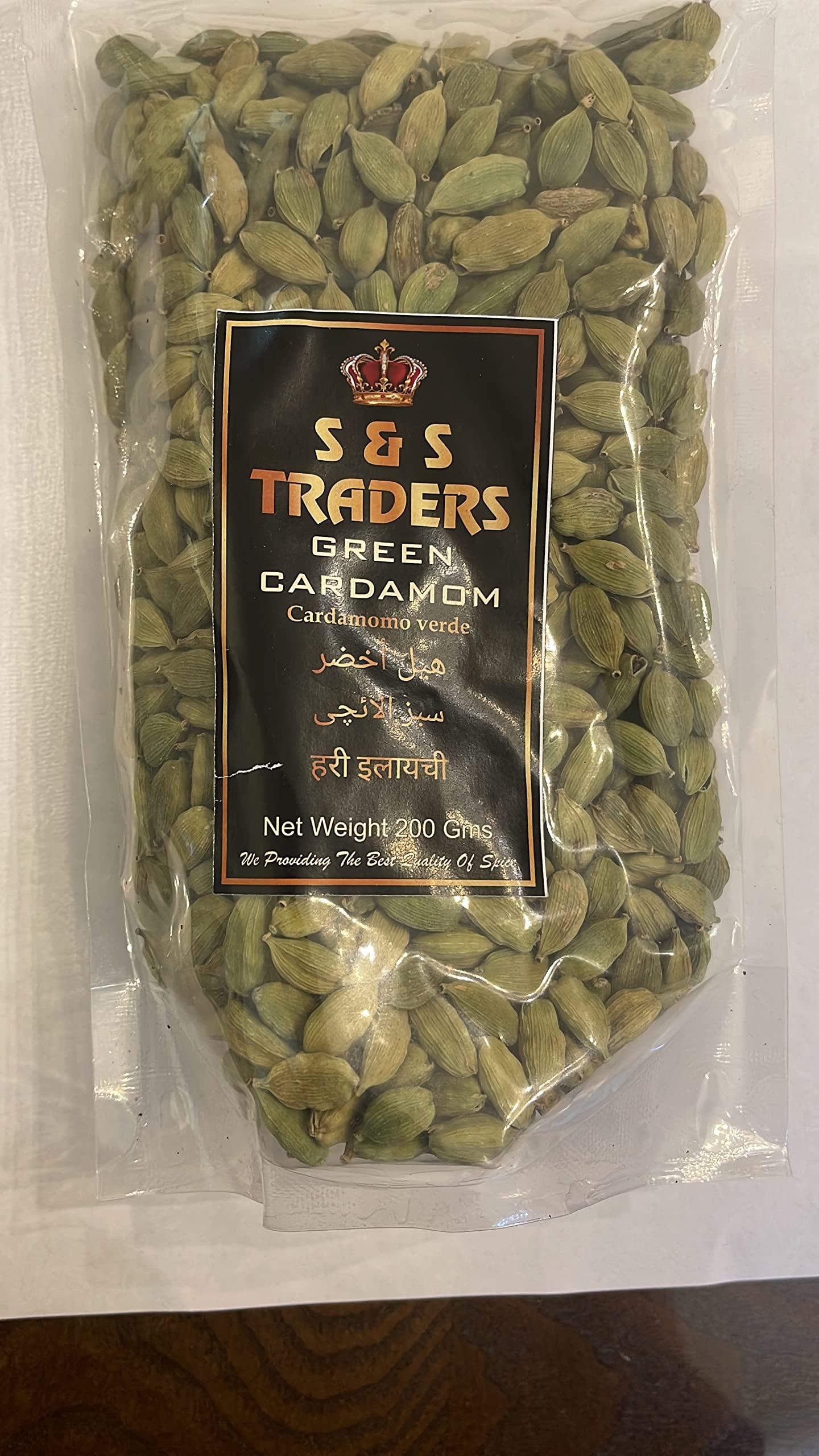 S&S Traders Green Cardamom pods