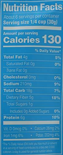 Saffron Road Saffron Road Organic Sea Salt Crunchy Chickpea Snack, 6oz - USDA Organic, Gluten Free, Non-GMO, Halal, Kosher, Vegan