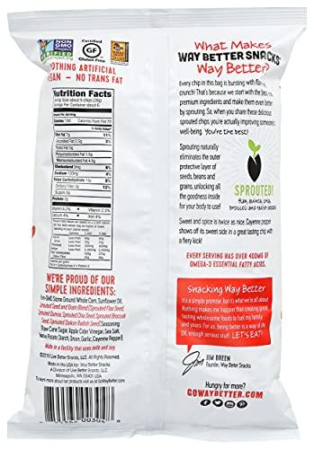 Way Better Snacks Way Better Snacks Tortilla Chips, Sweet Chili, 5.5 Ounce