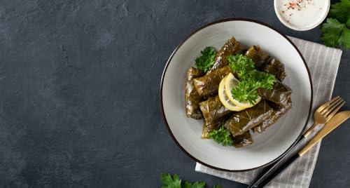 Sanniti Sanniti Dolmas Stuffed Grape Leaves | Ready to Eat | Easy Peel Open Can, 9.8 oz (Pack of 4)