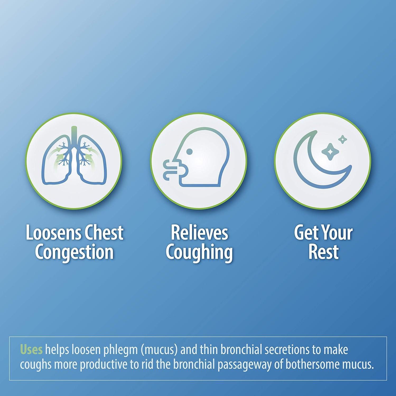 HealthA2Z HealthA2Z Mucus Relief | Guaifenesin 400mg | Immediate Release | No Benzene | Expectorant (150 Counts)