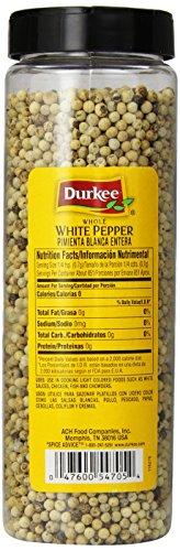 Durkee Durkee Whole White Pepper, 21 Ounce