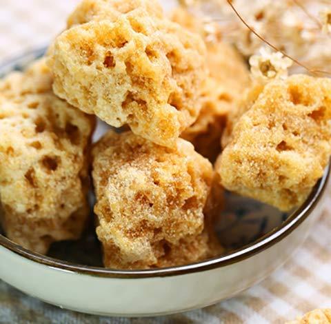 NESTLADY NESTLADY Natural Honey Comb Rock Sugar, 100% Natural, , Used in Sweet Desserts, Soups, and Cakes, Good For Health | Net weight: 100g (3.53oz) , Harvested in Malaysia, Packed in USA