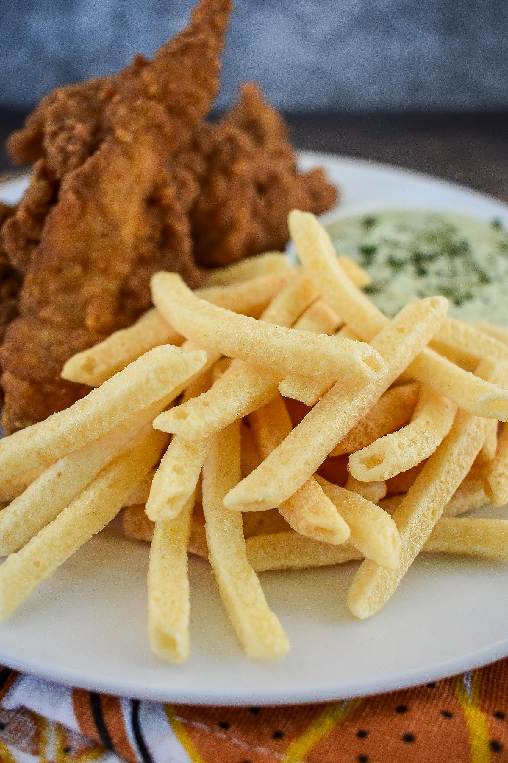 The Daily Crave The Daily Crave Sea Salt Fries - Gluten Free, Non-Gmo, Kosher, Crunchy - 4.25 Oz (Pack Of 8)