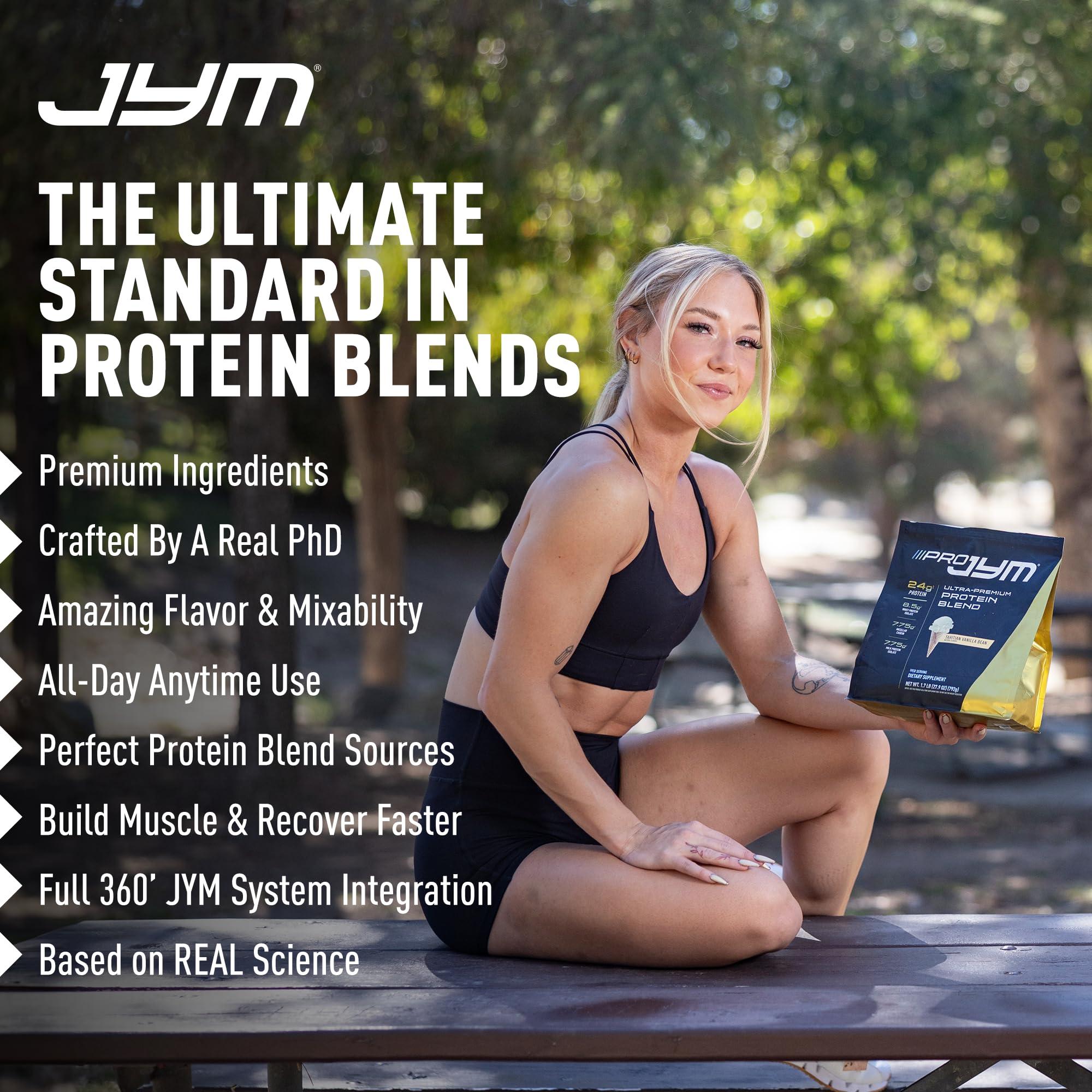 JYM Supplement Science Pro JYM Chocolate Cookie Crunch Protein Powder - Whey Protein Isolates, Casein, & Milk Protein, Lean Muscle Building for Men & Women, JYM Supplement Science, 45 Servings