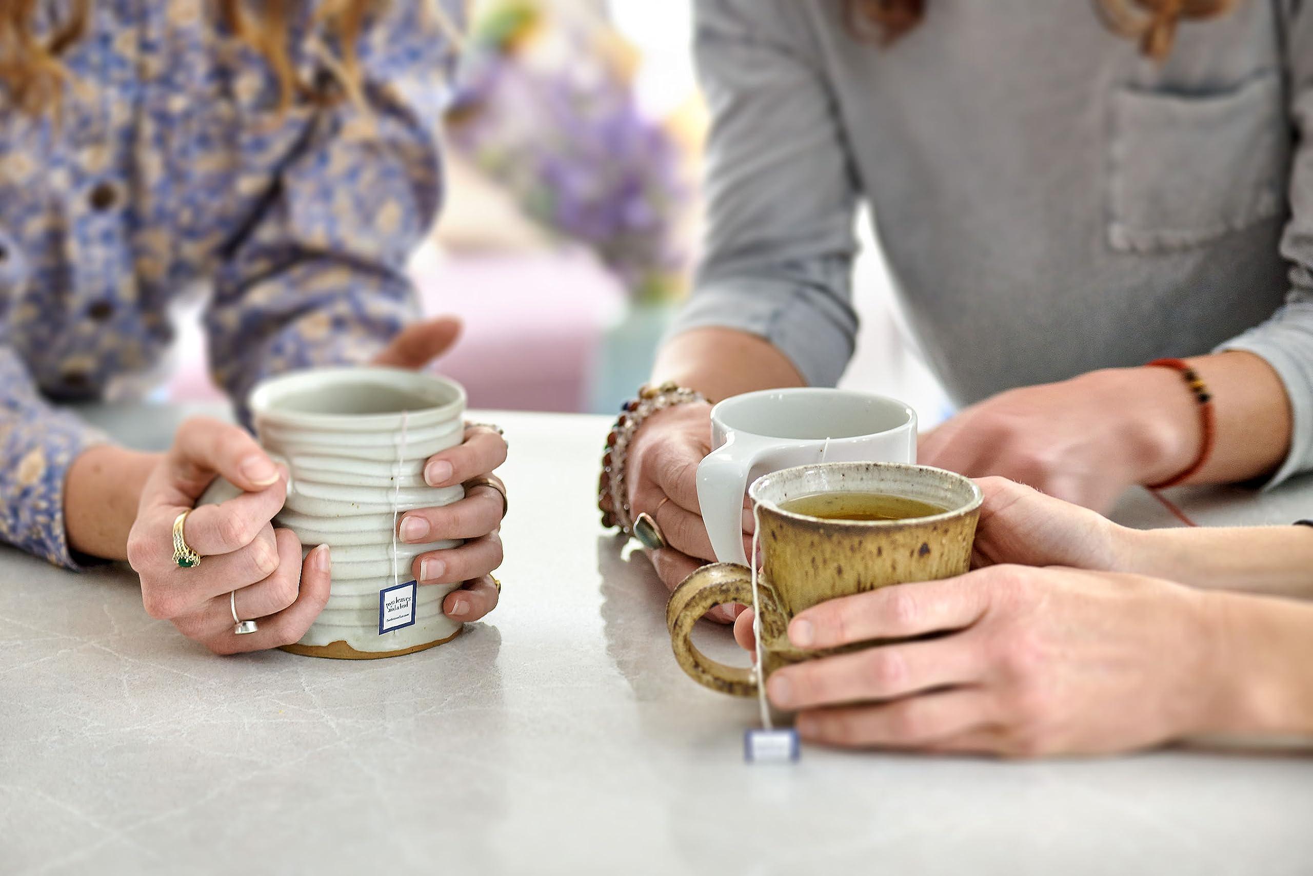 Two Leaves and a Bud Two Leaves and a Bud Organic Peppermint Tea Bags, Naturally Caffeine Free, Herbal Whole Leaf Peppermint Tea in Compostable Sachets, 100 Count (Pack of 1)