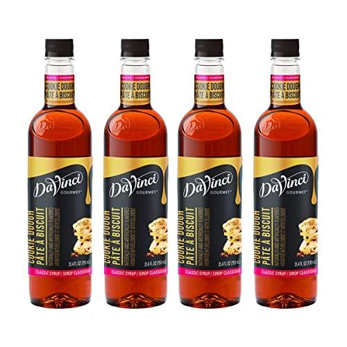 DaVinci Gourmet DaVinci Gourmet Classic Cookie Dough Syrup, 25.4 Ounce (Pack of 4)