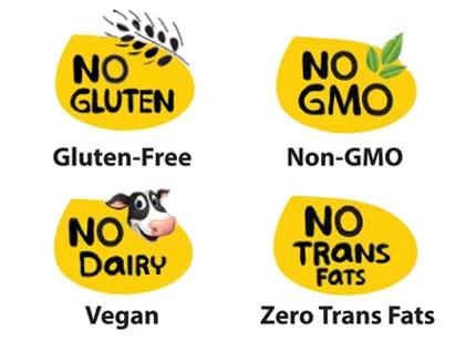 WAI LANA Wai Lana Chips Rice Crisps – Nacho Cheese, Gluten-Free, Vegan, Non-GMO, 4.5 oz (Count of 6)