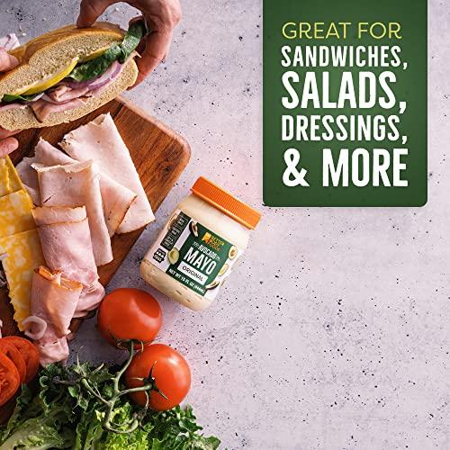 BetterBody Foods BetterBody Foods Avocado Oil Mayonnaise, Non-GMO Mayo Spread Made with Cage-Free Eggs, Paleo (15 Ounces)