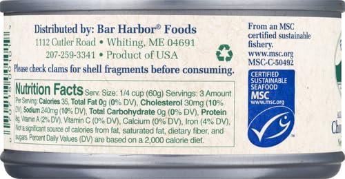 Bar Harbor Bar Harbor Chopped Clams, 6.5 oz.