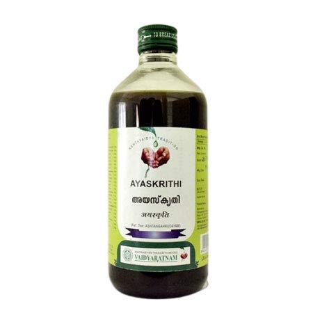 VAIDYARATNAM Vaidyaratnam Ayaskriti 450 Ml (Pack of 2) Ayurvedic herbal products, Ayurveda Organic products
