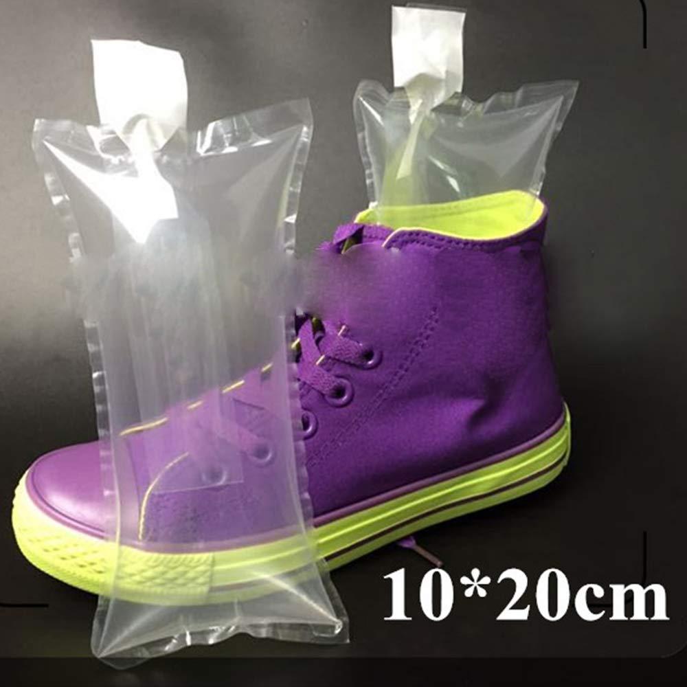 4every Packaging Air Bags,Clear Plastic Inflatable Air Packaging Protector Bag with Free Pump Cushion,Air Inflatable Cushion Blocking Packaging Bag,4x8 Inches,100 Pieces