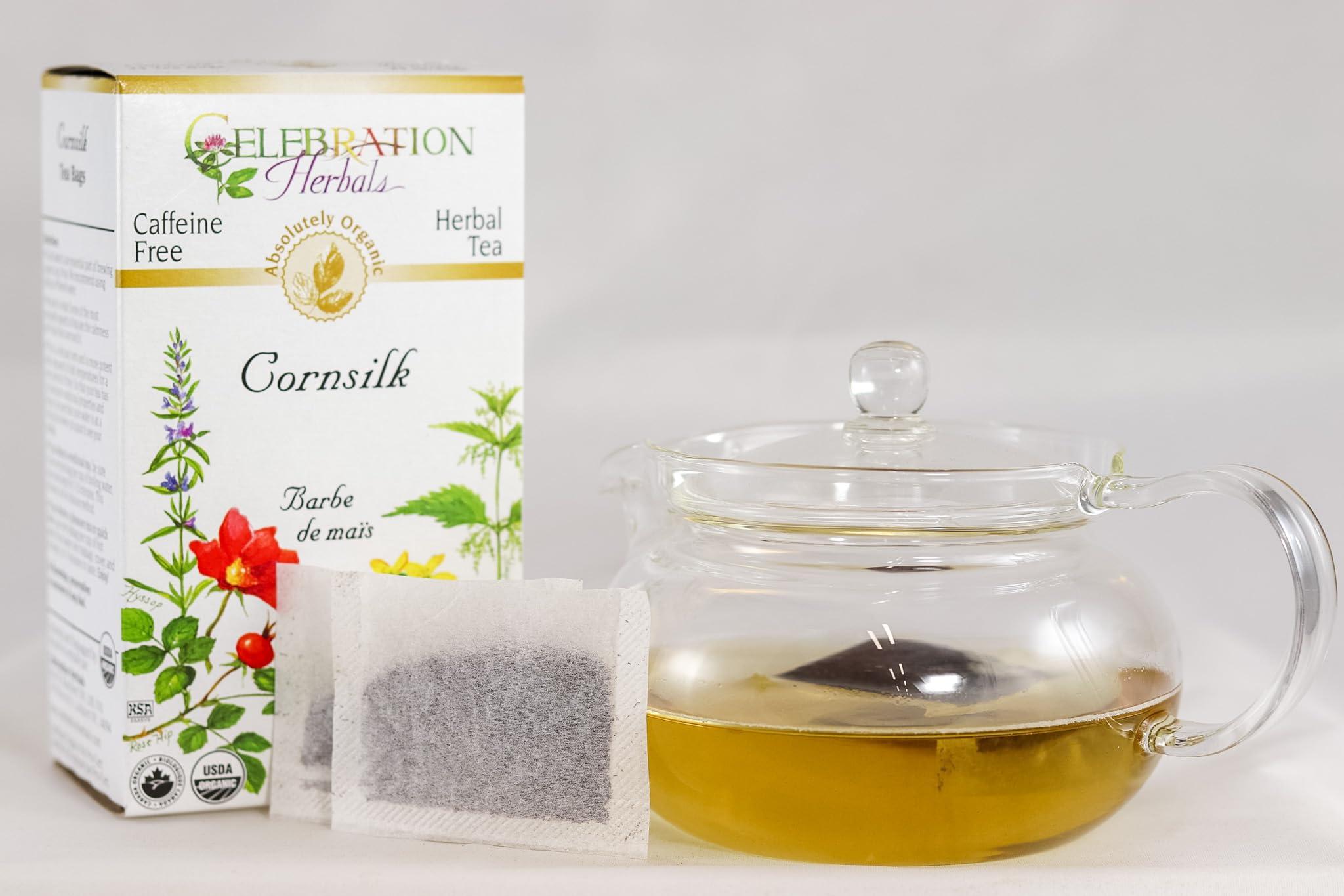 Celebration Herbals Celebration Herbals Organic Cornsilk Tea Caffeine Free - 24 Herbal Tea Bags