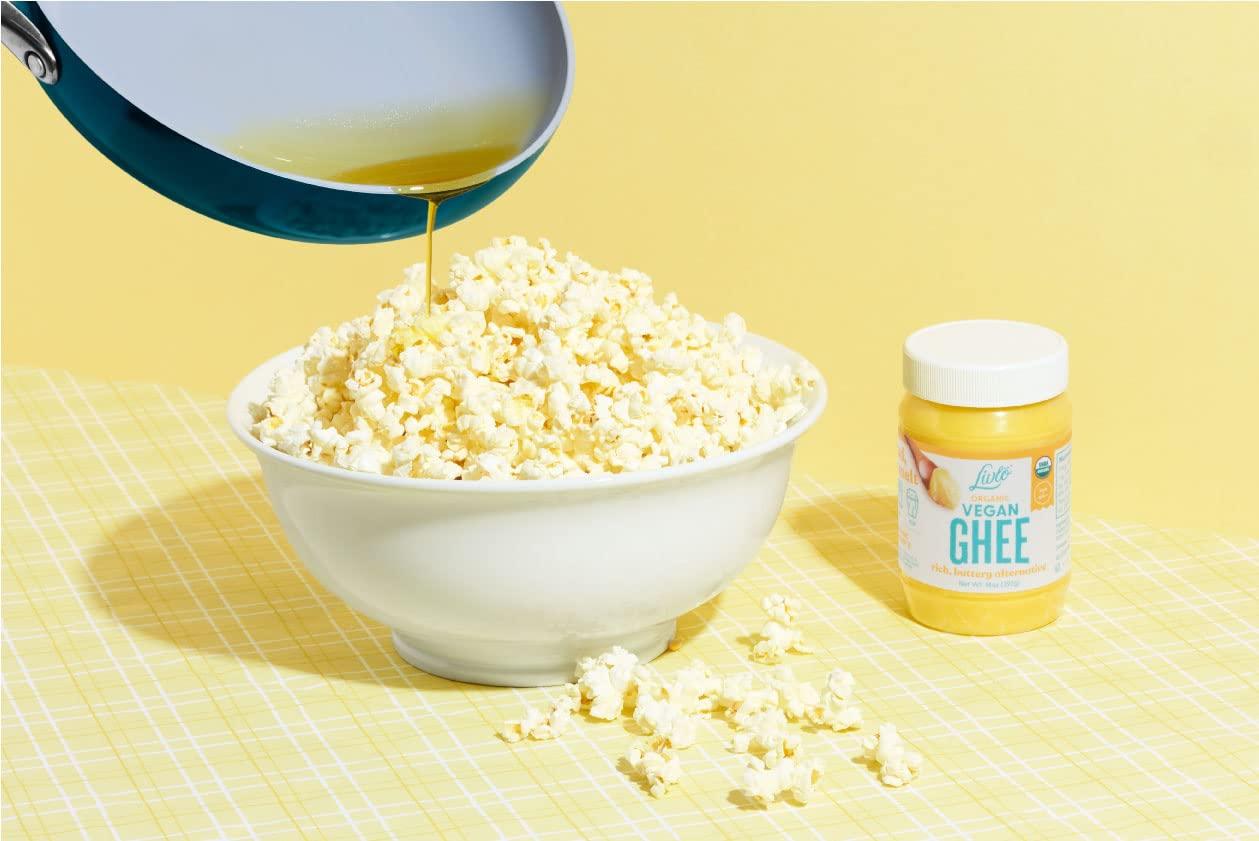 LIVLO Livlo Organic Vegan Ghee - Plant Based Butter - No Refrigeration Necessary - Dairy, Soy Free, and Gluten Free Substitute to Ghee and Butter - 14 oz.