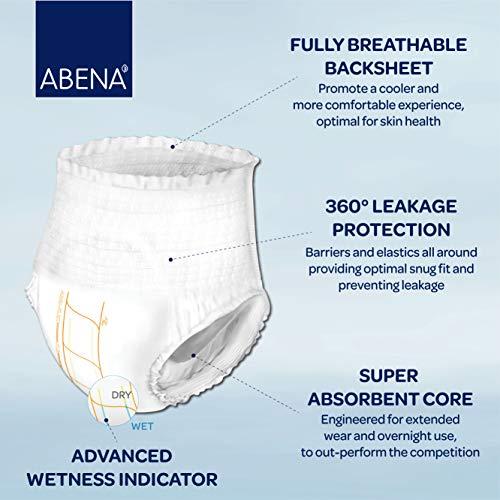 Abena Abena Abri-Flex Premium Protective Underwear, Level 1, (Extra Small To XX-Large Sizes) Medium, 14 Count