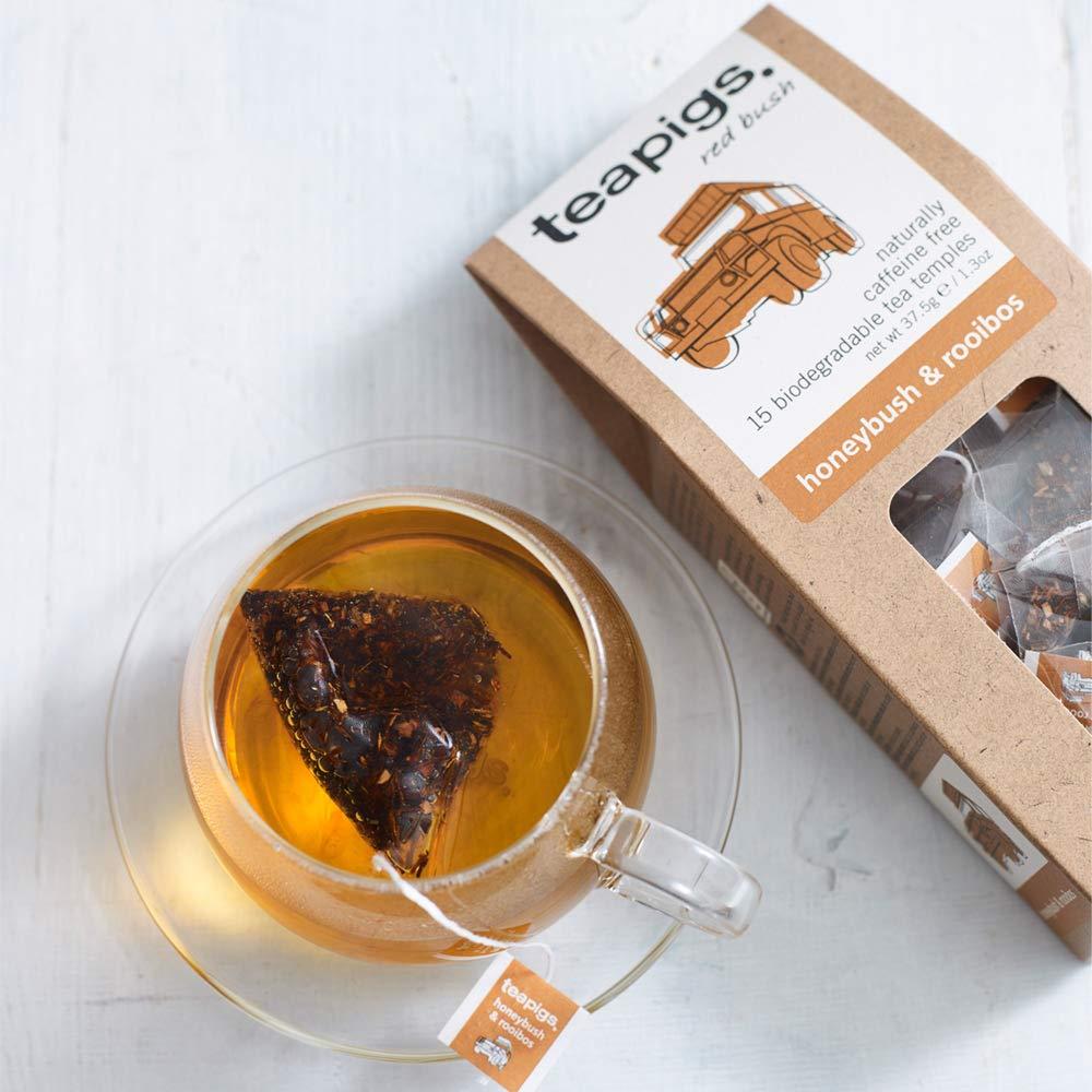 teapigs Teapigs Honeybush & Rooibos Tea Bags Made with Whole Leaves (1 Pack of 50 Teabags)