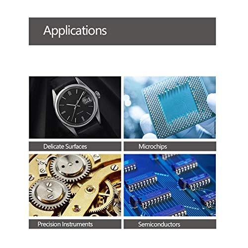 AAwipes AAWipes Cleanroom Cloth Wipes 9\"x9\" (Bag of 150 Pcs) Double Knit 100% Polyester Wipers Lint Free Cloths with Ultra-fine Filaments, Laser Sealed Edge, Class 100 Cloths, Ultra-soft Wipes CP14009