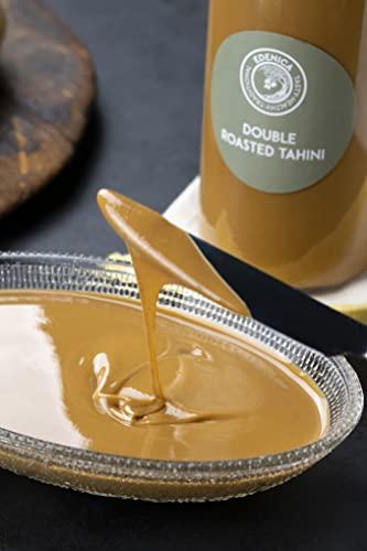 edenica tasty-healthy-traditional Double Roasted Anatolian Edenica Tahini: The Ultimate Ingredient for Delicious and Memorable Meals 500gr- 17.60oz