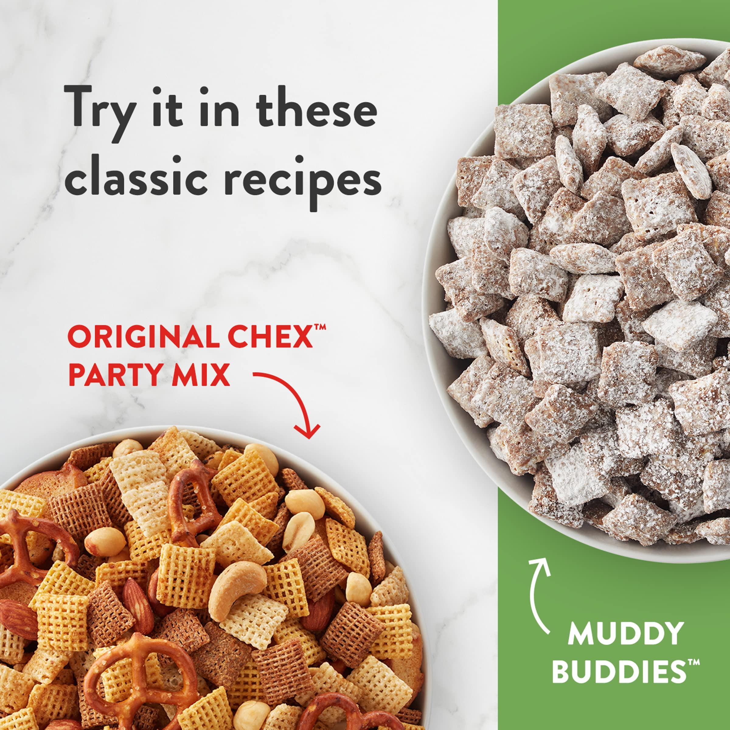 Chex Corn Chex Gluten Free Breakfast Cereal, Made with Whole Grain, 12 oz