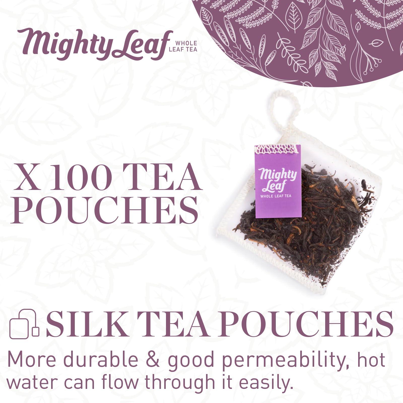 Mighty Leaf Mighty Leaf Organic Earl Grey Tea, 100 Tea Pouches