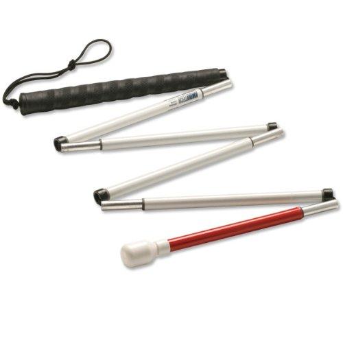 Ambutech Ambutech 6-Sec. Folding Graphite Cane-Marsh-50-in