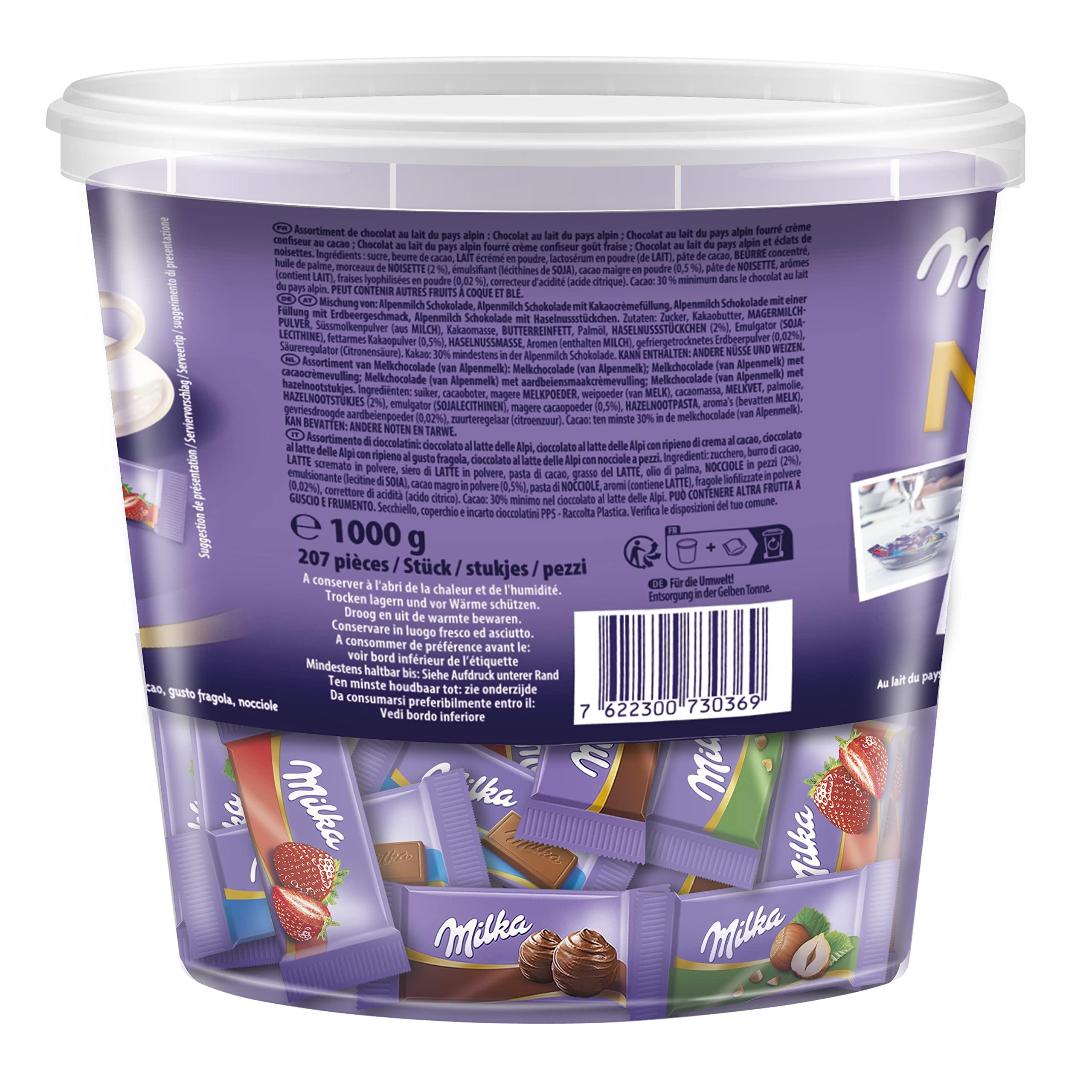 Milka Milka Naps Mix Dose "Ideal fürs Büro", 1er Pack (1 x 1 kg)