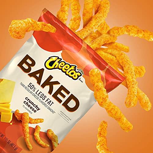 Frito Lay Baked, Cheetos Crunchy, 0.875 Ounce (Pack of 40)